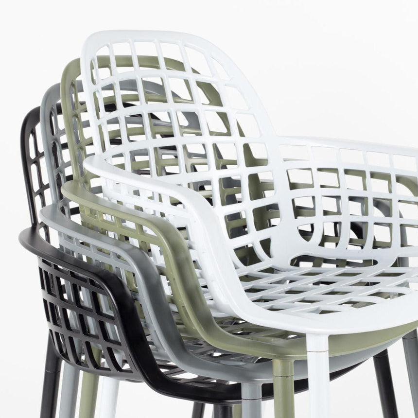 Albert Kuip fém kerti szék-3