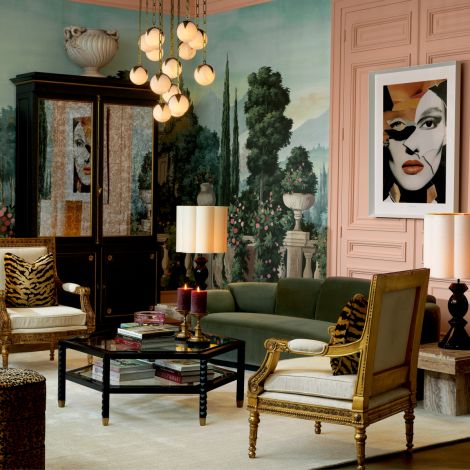 Marbella S kanapé – Exkluzív zöld bársony és ikonikus elegancia