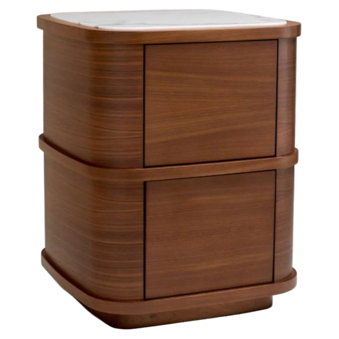 Cabana wooden bedside table