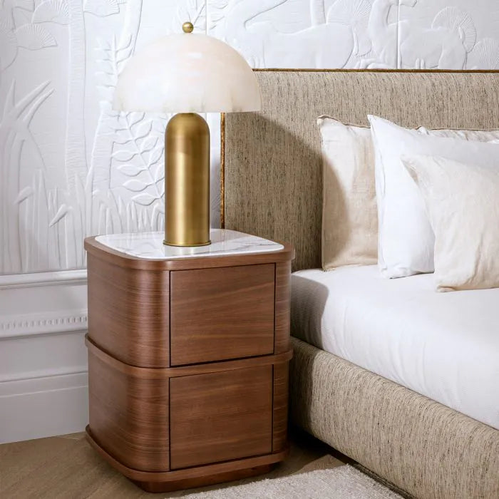 Cabana wooden bedside table