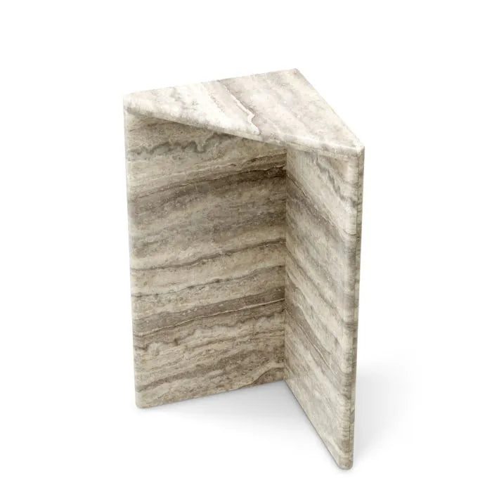 Northbridge S dekorációs oszlop – Ezüst travertin