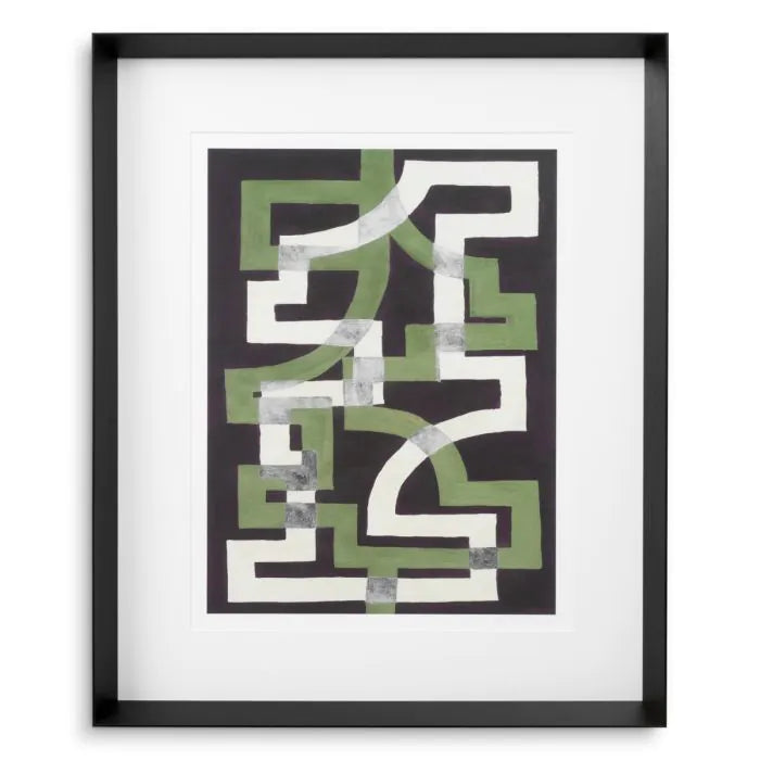 Window Trellis dizájn falikép szett