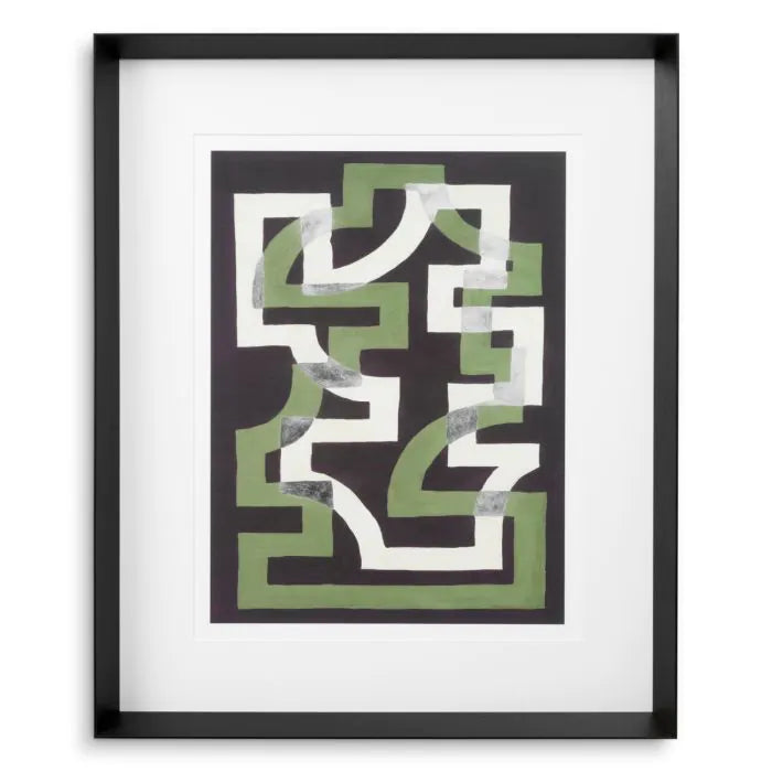 Window Trellis dizájn falikép szett