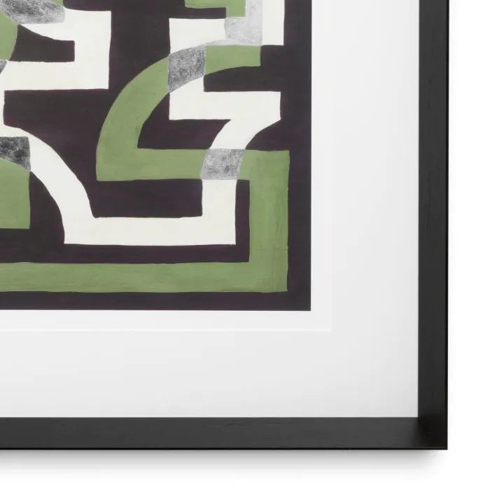 Window Trellis dizájn falikép szett