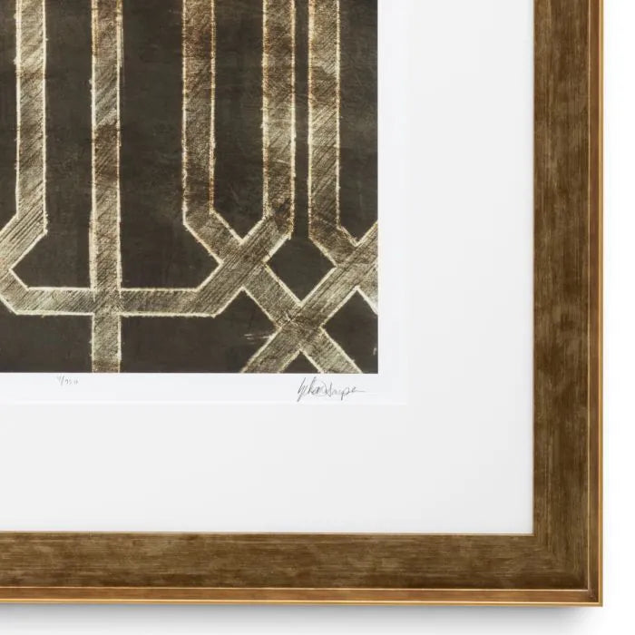 Jasper round metal flower pot medium