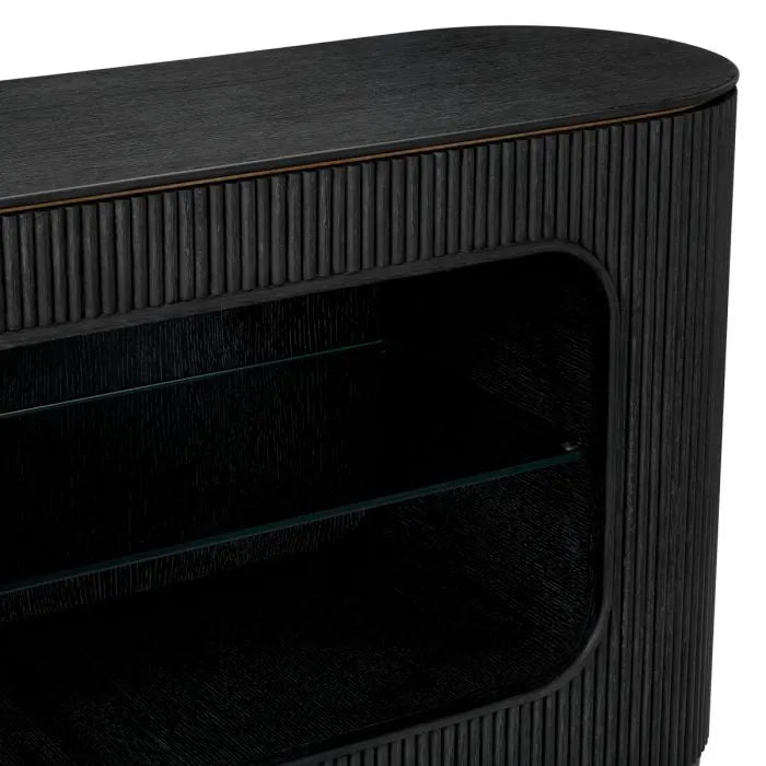 Bogota komód – Bordázott tölgyfa furnér