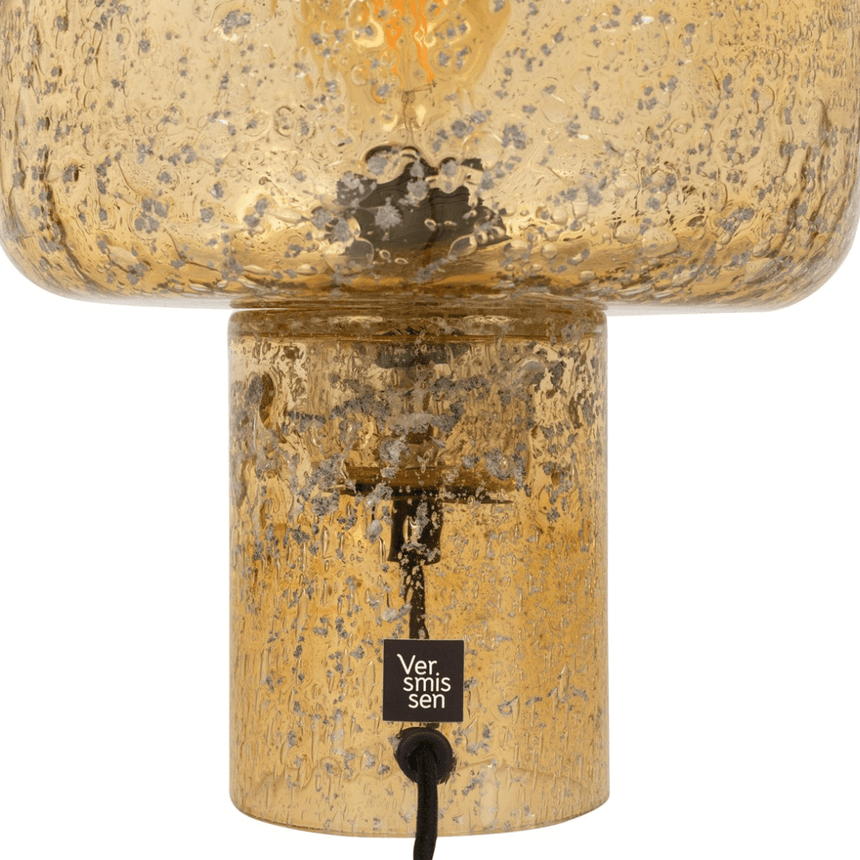 Mushroom glass table lamp