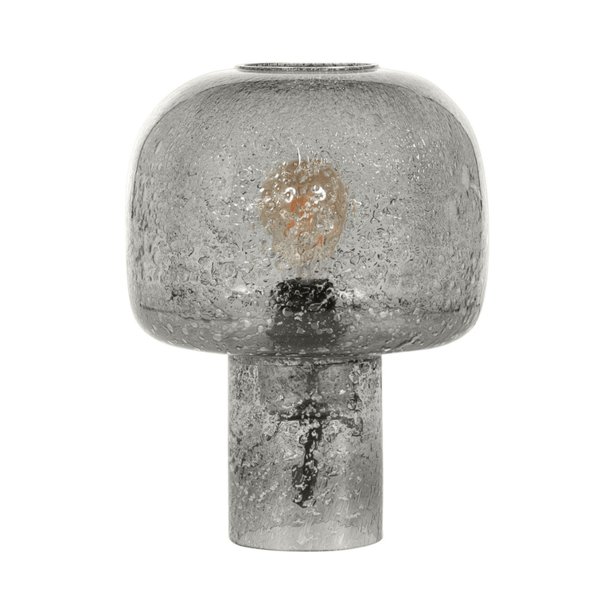 Mushroom glass table lamp