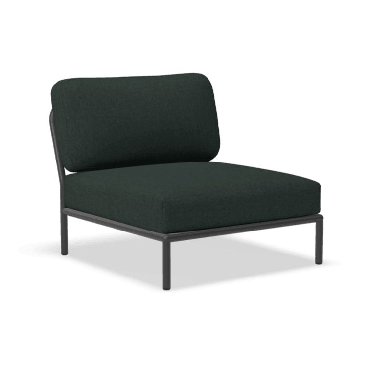 LEVEL szövet fotel fekete lábbal - Dutch Home