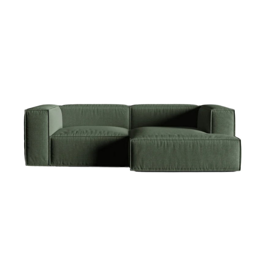 Nuria jobbos szövet sarokkanapé 252