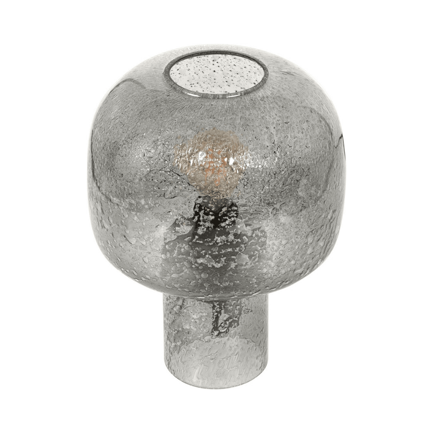 Mushroom glass table lamp
