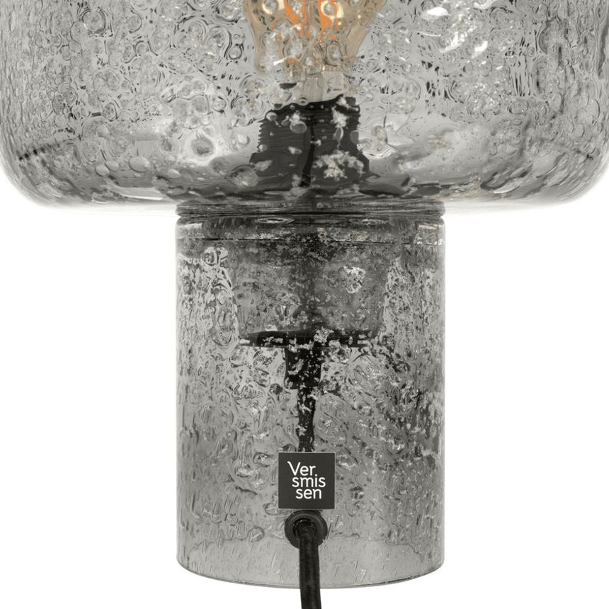 Mushroom glass table lamp