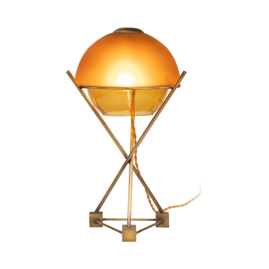 Lucie glass table lamp