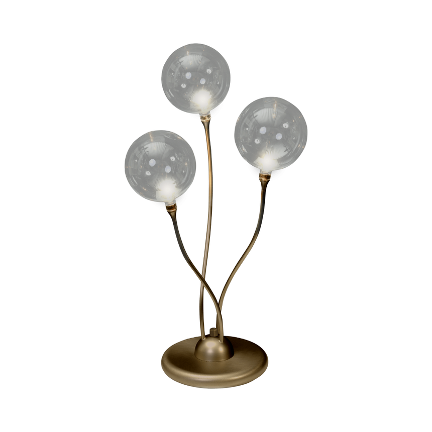 Molto üveg asztali lámpa