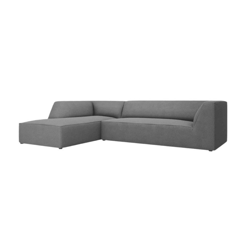 Ruby left-hand fabric corner sofa 273x180