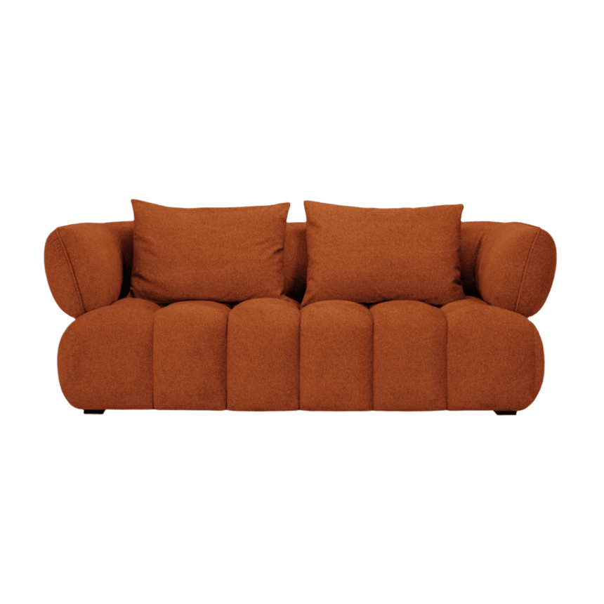 Reese 2-seater velvet sofa