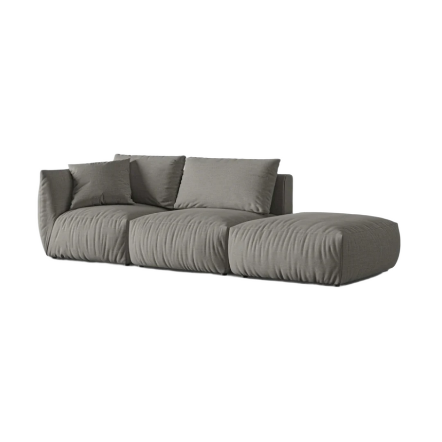 Ruby 3-seater corduroy sofa