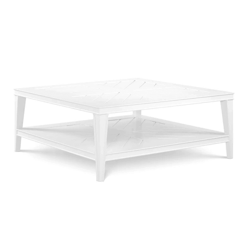 Bell Rive metal garden coffee table 100x100