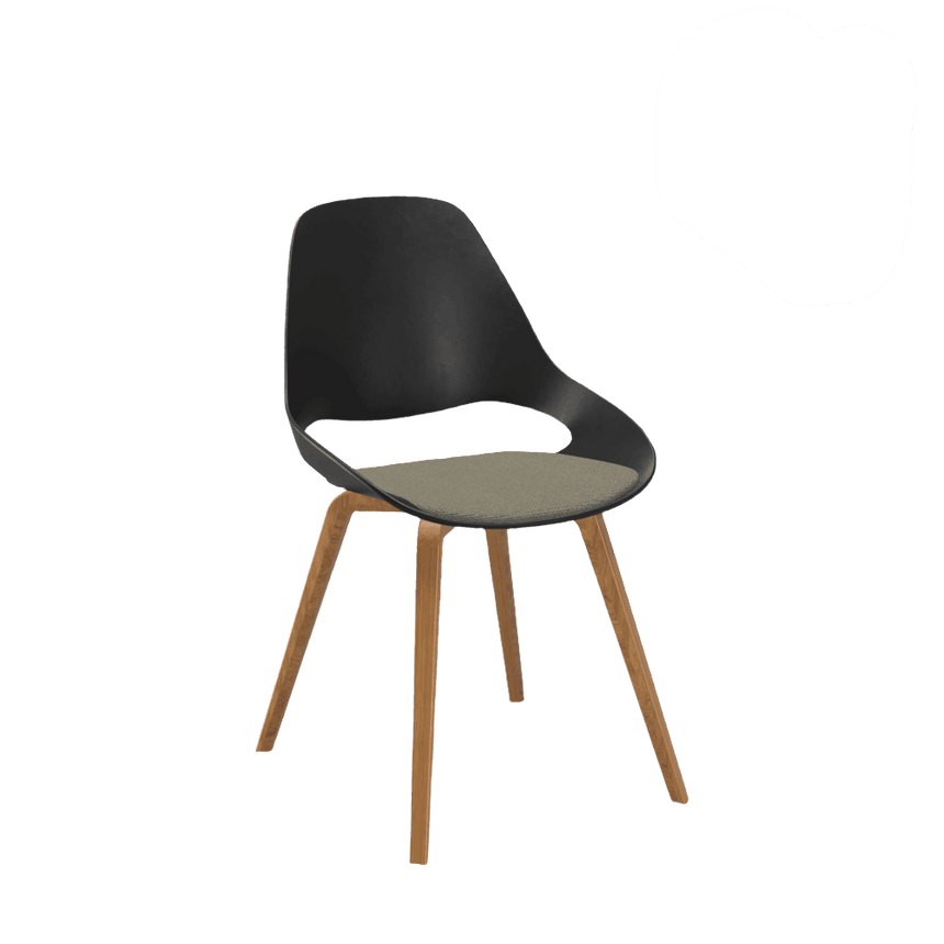 FALK szövet szék natúr lábbal - Dutch Home