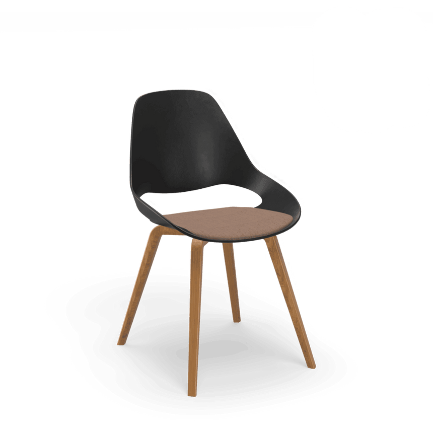 FALK szövet szék natúr lábbal - Dutch Home