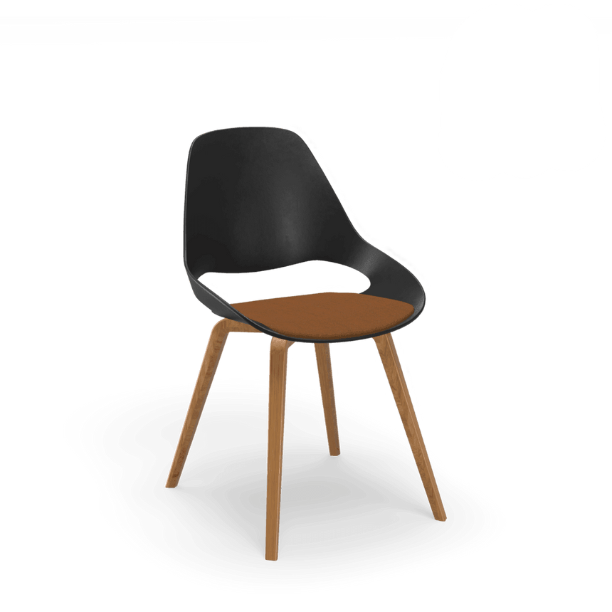 FALK szövet szék natúr lábbal - Dutch Home