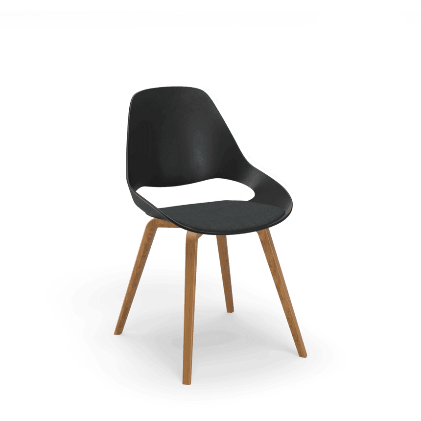 FALK szövet szék natúr lábbal - Dutch Home