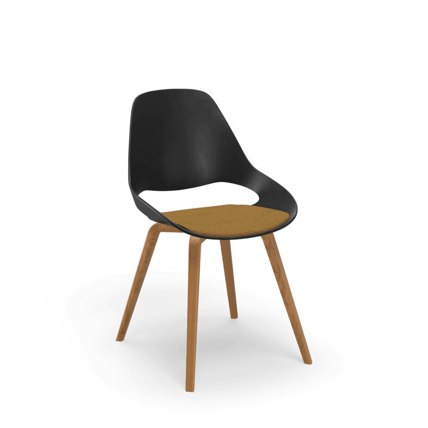 FALK szövet szék natúr lábbal - Dutch Home