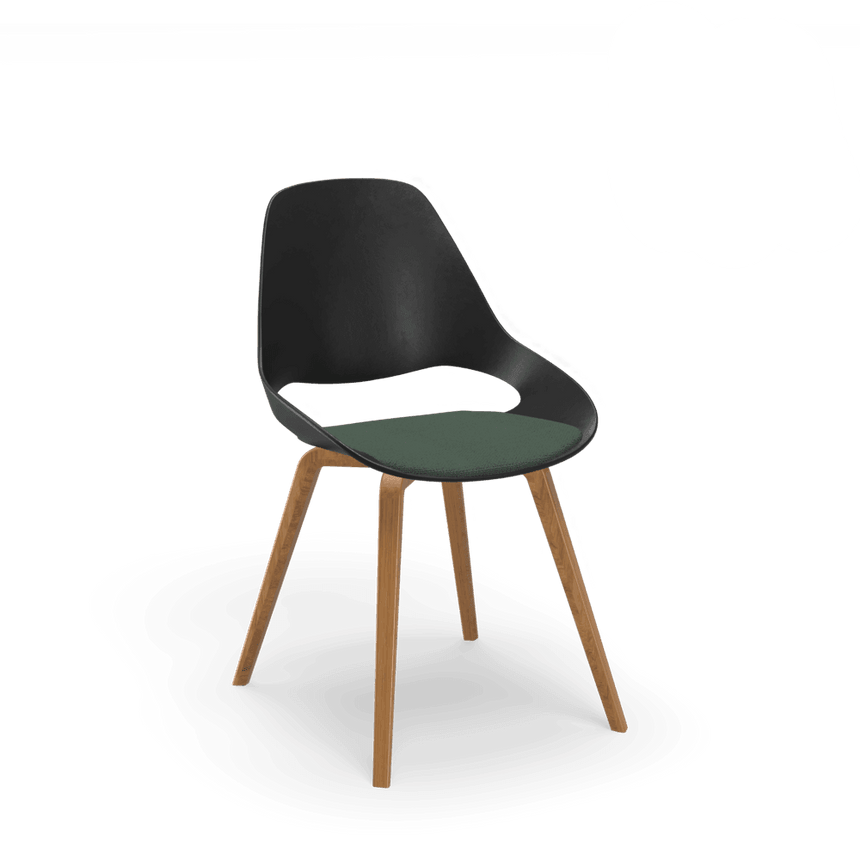 FALK szövet szék natúr lábbal - Dutch Home