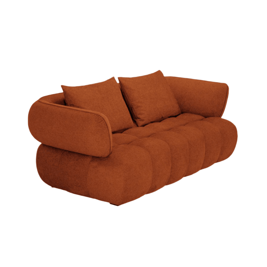 Reese 2-seater velvet sofa