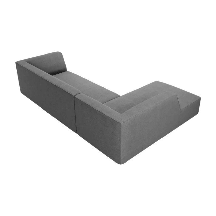 Ruby left-hand fabric corner sofa 273x180