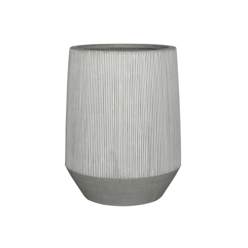 Harith High stone flower pot Ø53