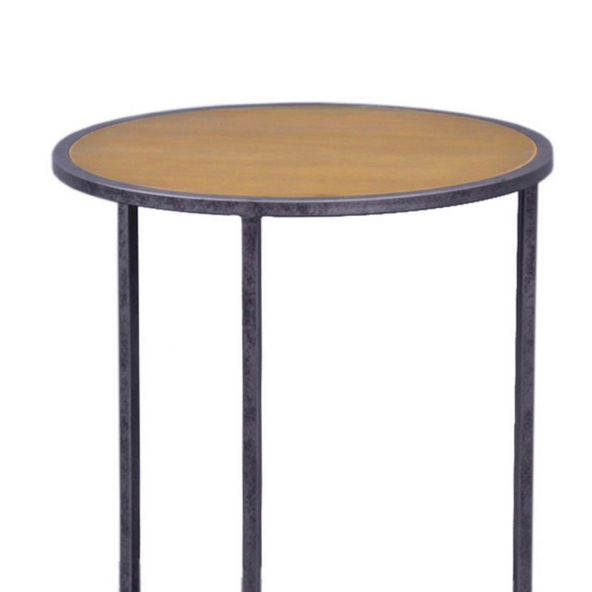 Noa wooden bedside table