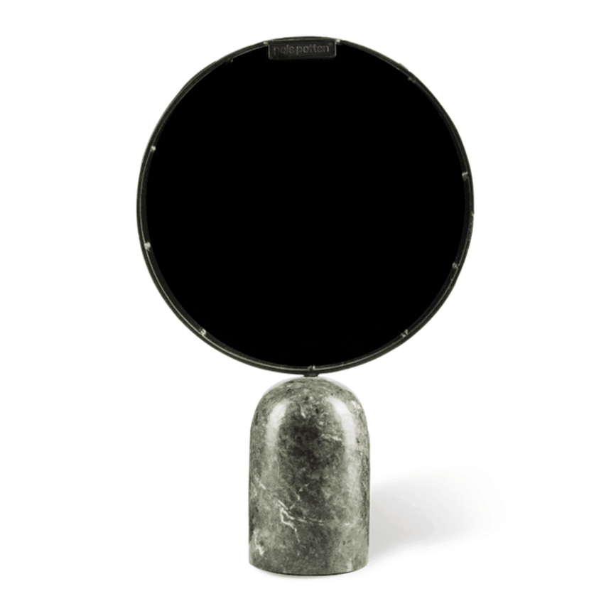 Round marble mirror