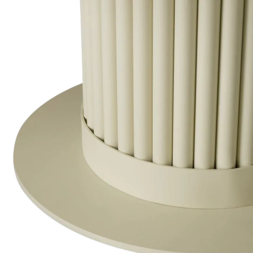 Volterra ceramic dining table Ø120