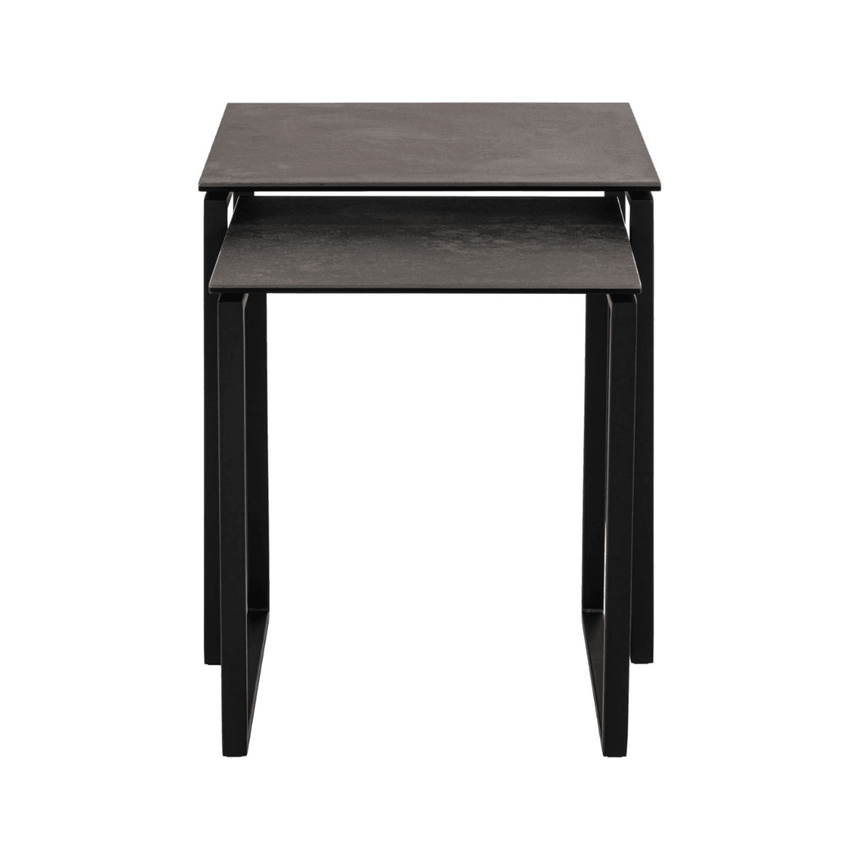 Katrine ceramic coffee table 50x50 set