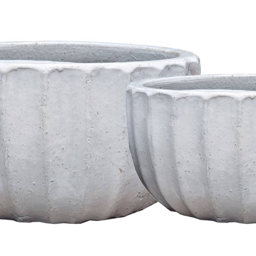 Rae Ribbed kerámia virágtartó szettben