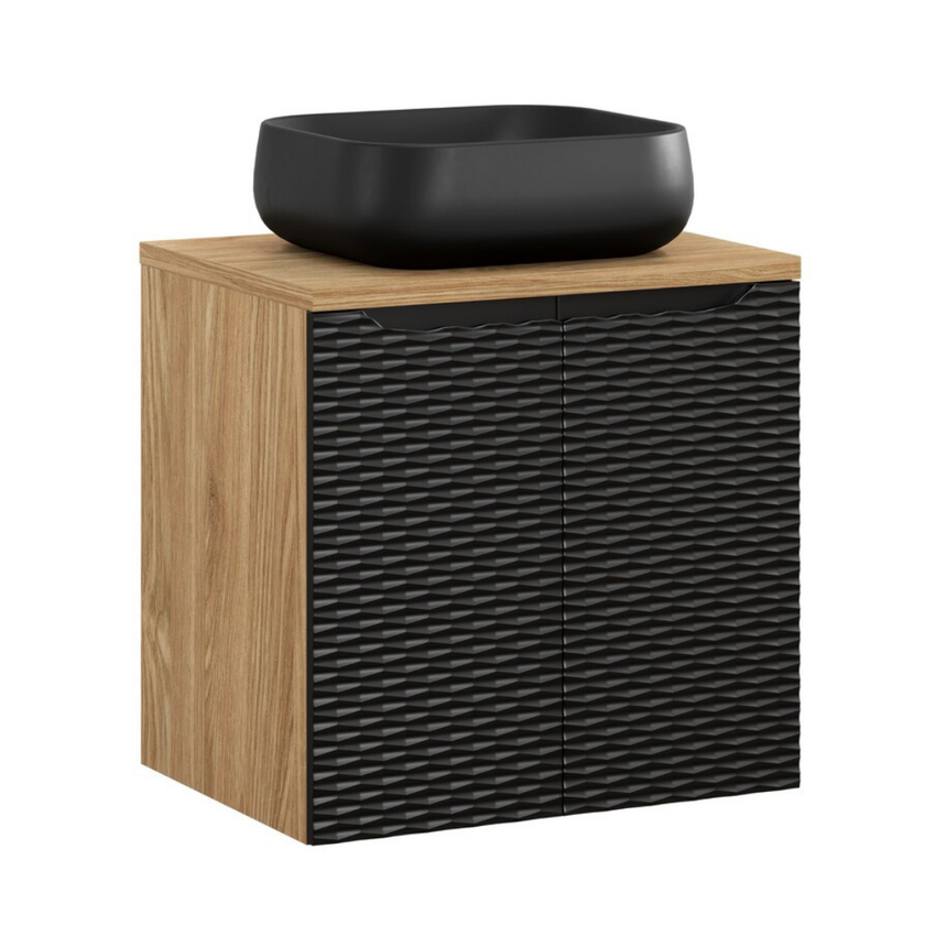 Baggy woven chenille pouf