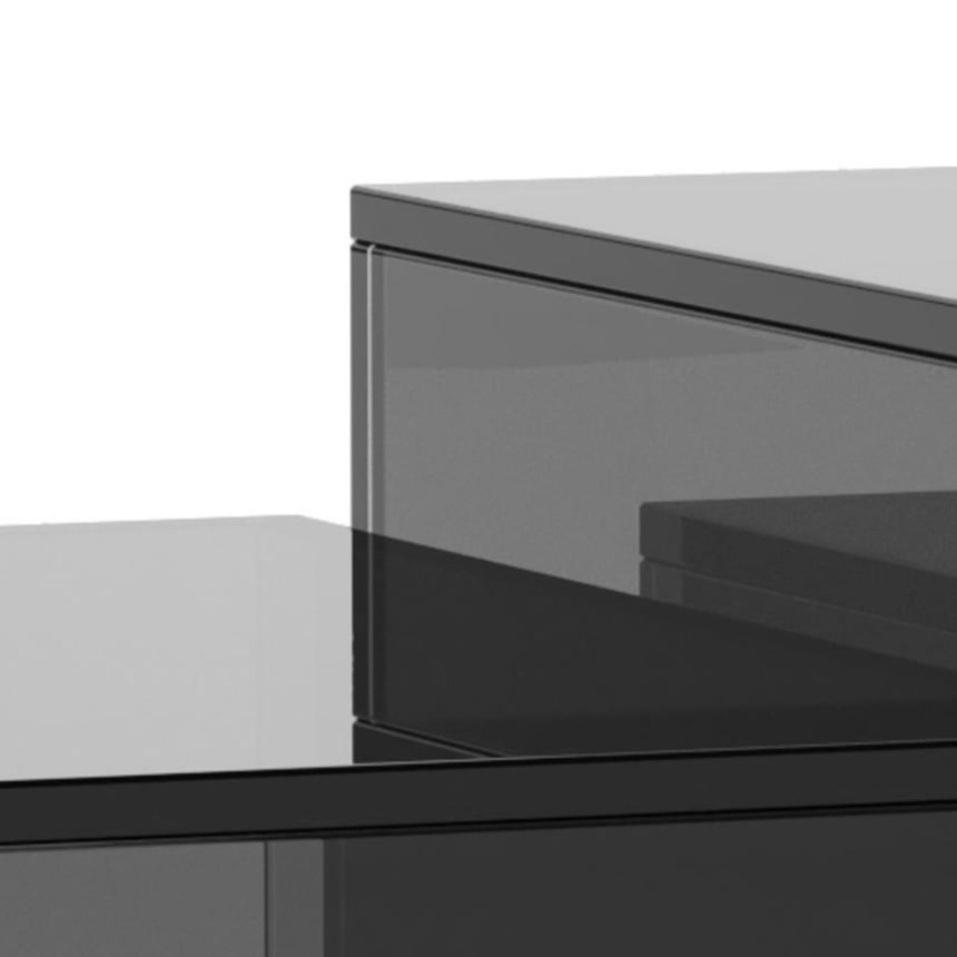 Dice marble effect coffee table set 58x58