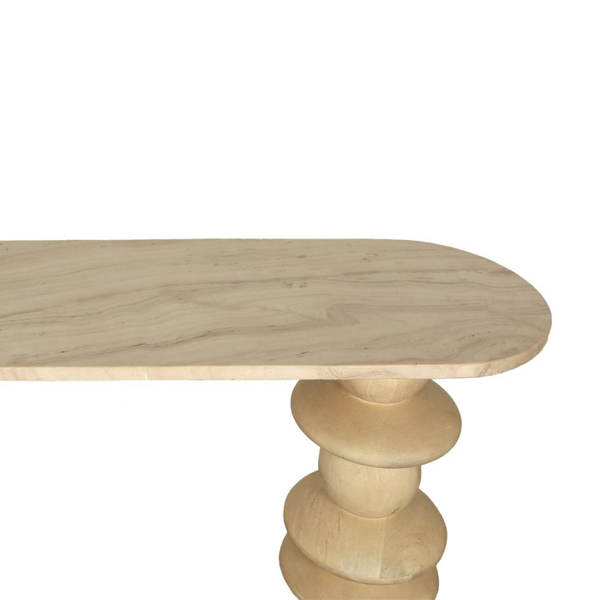 Noa wooden bedside table