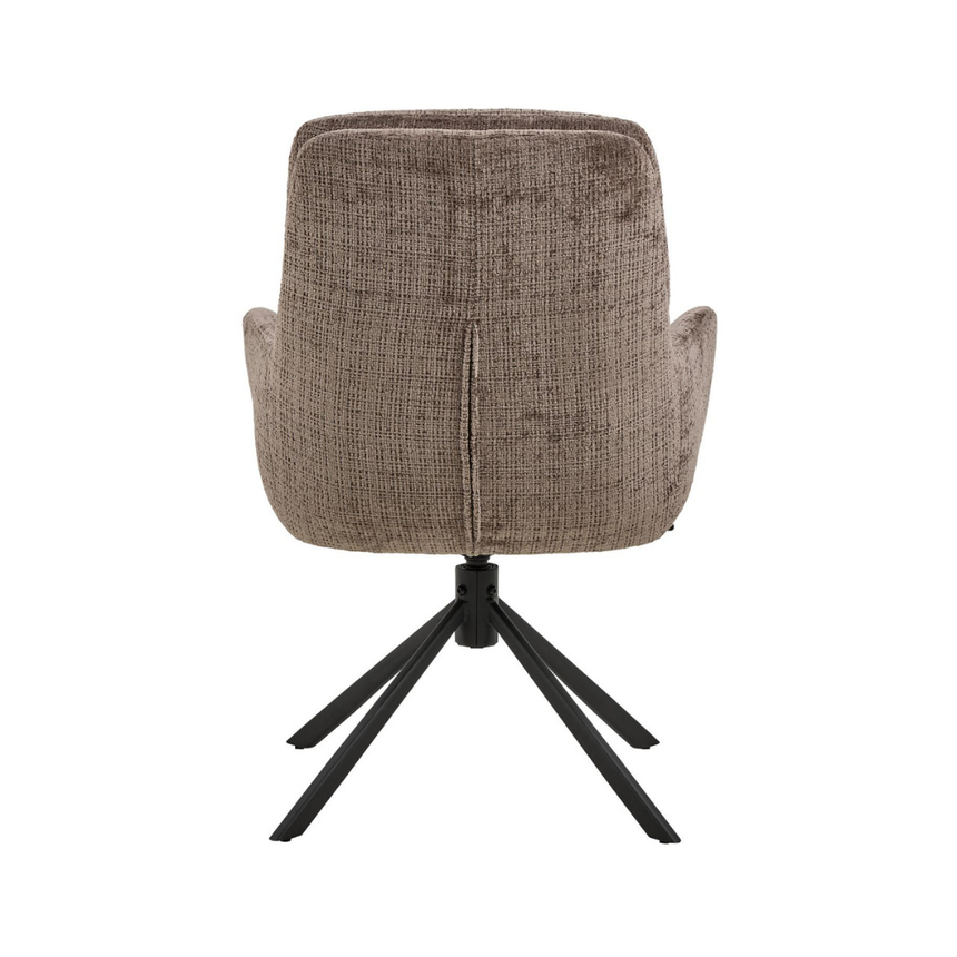 Eddie fabric swivel chair