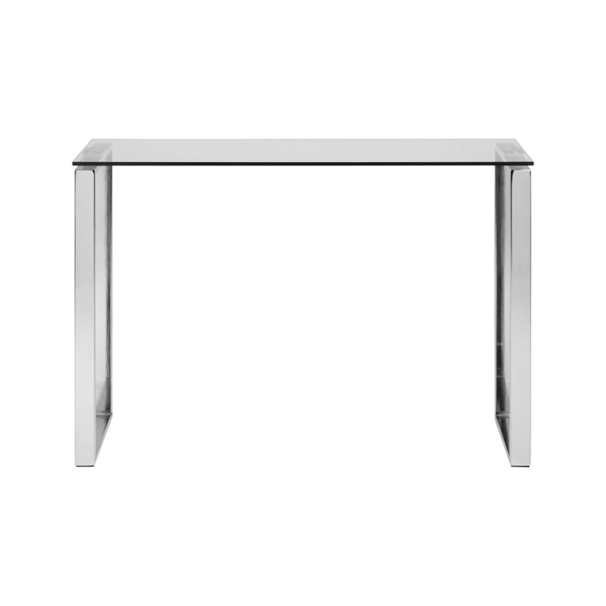 Katrine glass console table