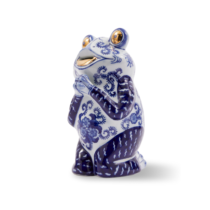 Frog porcelán persely