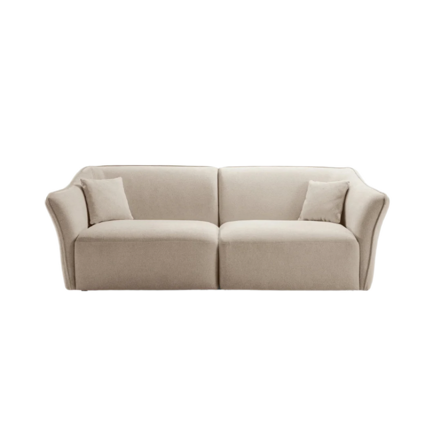 Ruby 2-seater velvet sofa