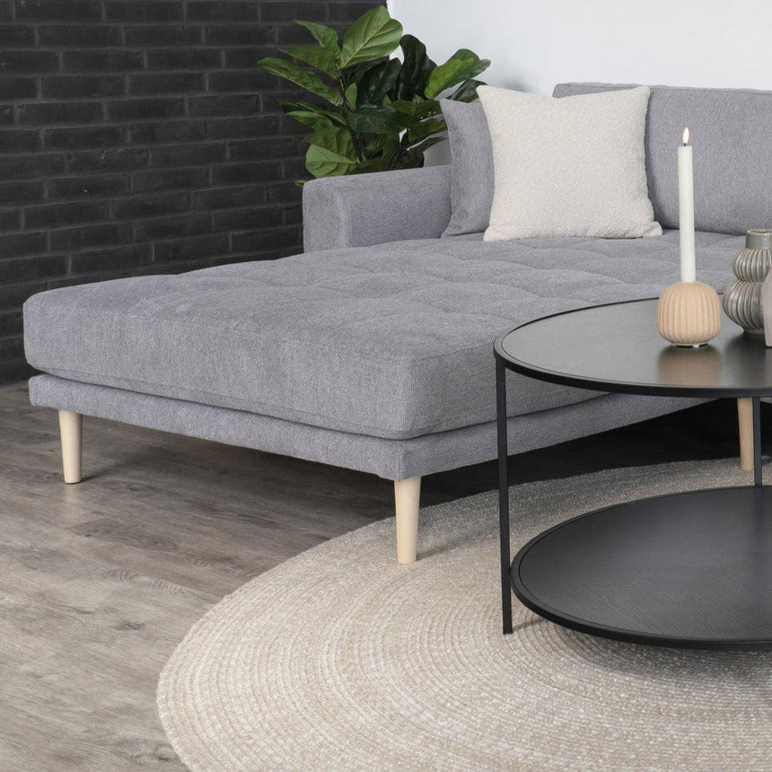 Lido szövet kanapé bal ottomános - Dutch Home