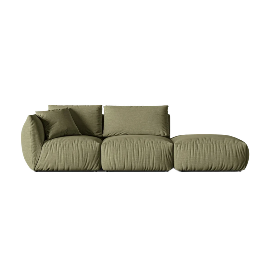 Ruby 3-seater corduroy sofa