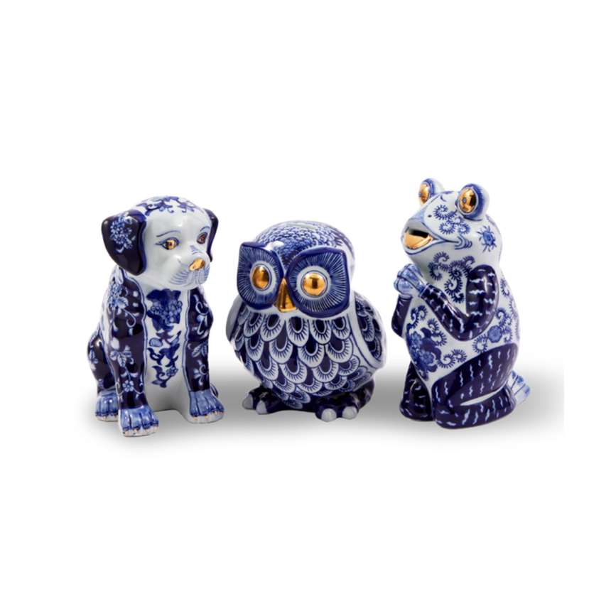 Puppy porcelán persely