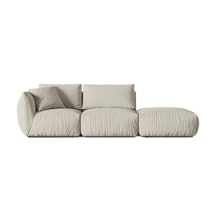 Ruby 3-seater corduroy sofa