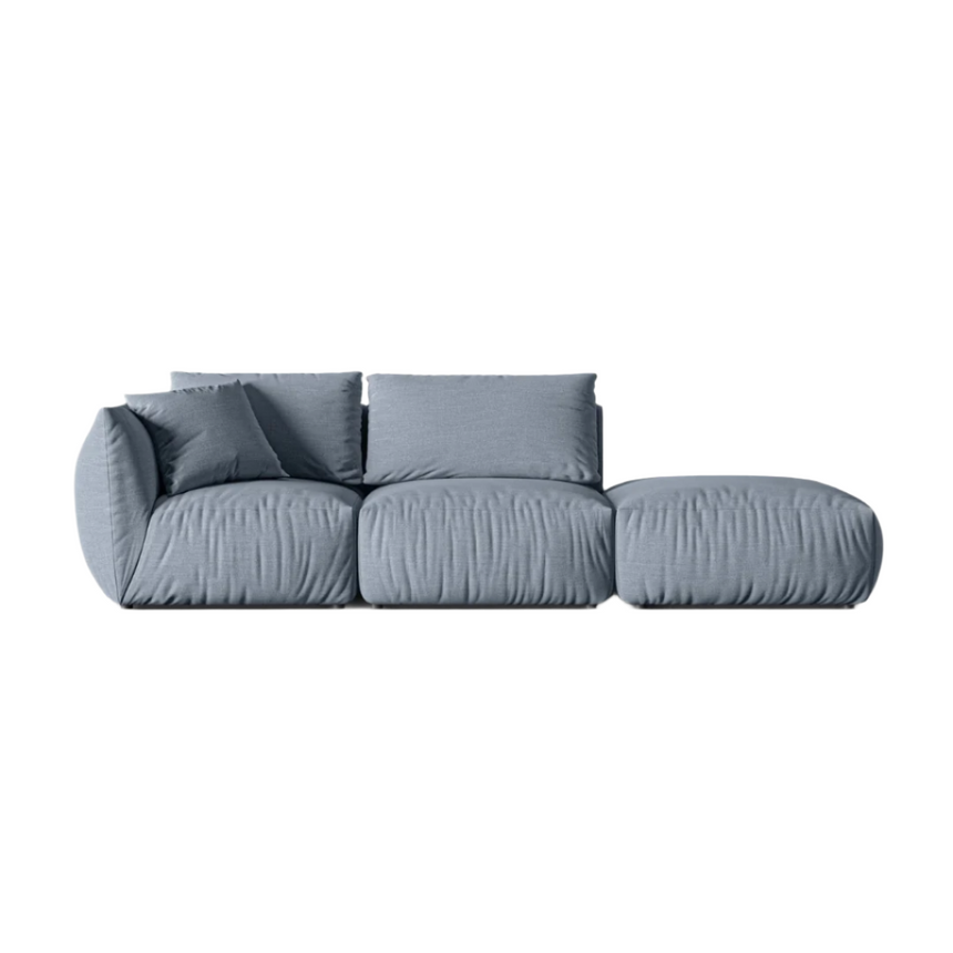 Ruby 3-seater corduroy sofa