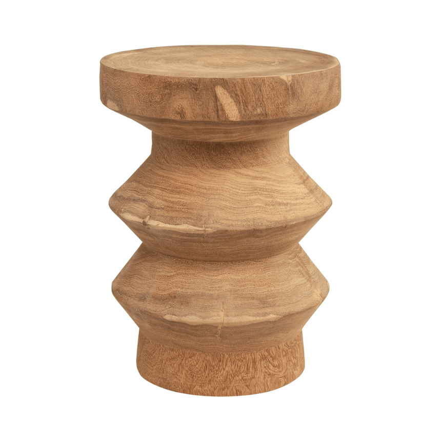 Rook wooden storage table