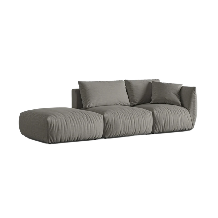 Ruby 3-seater corduroy sofa
